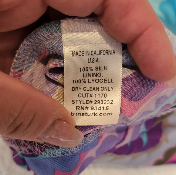 Trina Turk silk dress - Picture 3 of 14